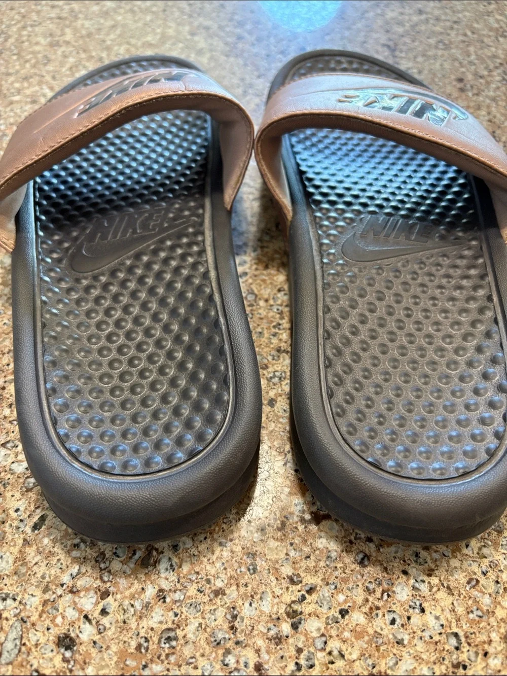 Nike Rose Pink Slide Sandals - size 7